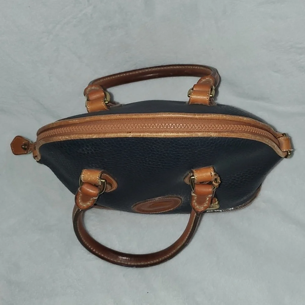 Dooney & Bourke Vintage All Weather Leather Satchel Handbag